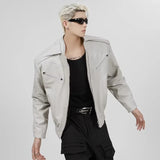 panelled street outerwear, high-street style, daily look