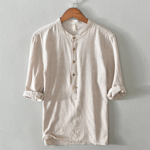 Cyberpunk Broken heart – Cotton Linen T Shirt Men Women 2023 Spring Summer New Khaki