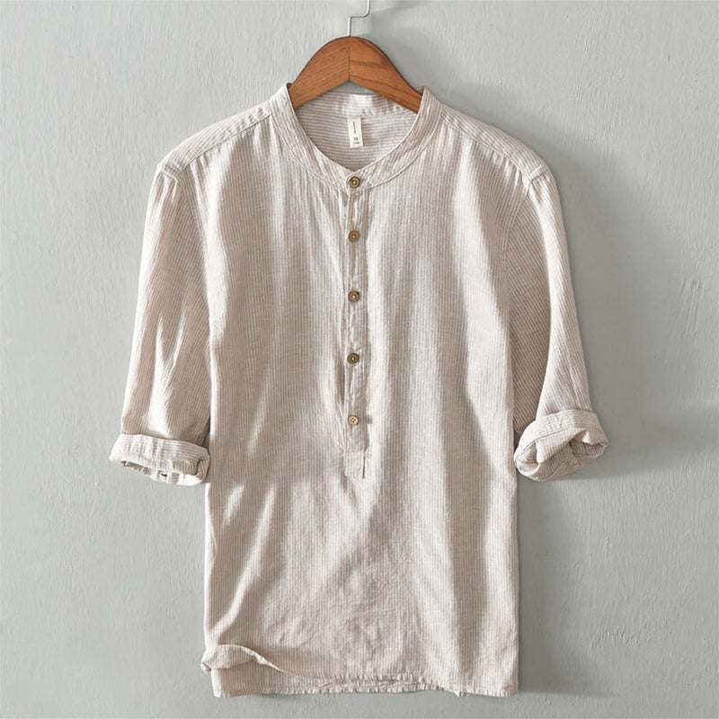 Cyberpunk Broken heart – Cotton Linen T Shirt Men Women 2023 Spring Summer New Khaki