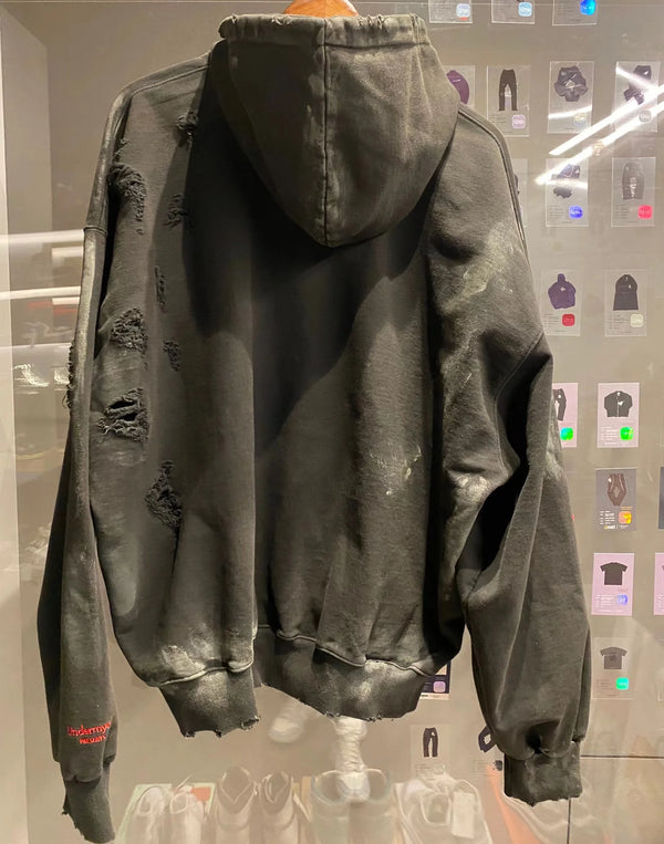 glitchcore tribal flames featuring new 2023 luxury men undermycar wash old holes gentleman hoodies hoody hooded sweatshirts velvet thicken hip size 1 2 3 4 559