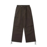japanese college mens sets rough edge embroidery plaid shirt jackets big pocket retro cargo pants 2 pcs 2024 new casual suits unique cargo style 4451