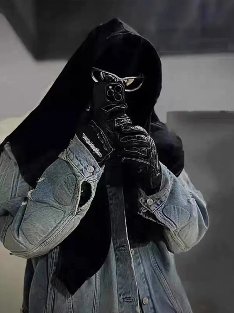 oversized grunge coat, photo-ready drip, for men, fall streetwear outfit, oversized style, layered fashion, modern aesthetic, graphic detail