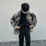 grunge street bomber, modern fit for men, oversized fit