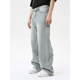 vintage baggy jeans mens streetwear hip hop loose blue denim pants hi street luxury designer jeans trousers man ripped baggy denim