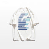 Y2k Chrome print – Summer Creative Letter Printed T Shirts For Men High Street