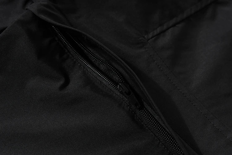fashion detachable pants streetwear mens new casual hip hop streetwear cargo pocket tactical trousers straight joggers men pants unique joggers style 1647