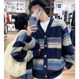 grunge fire sweater, streetwear drip, cozy knitwear for men, oversized grunge aesthetic winter top