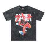 skatercore oversized shirt featuring 2024 vintage retro high street japanese anime print high quality cotton casual tops t shirt 1