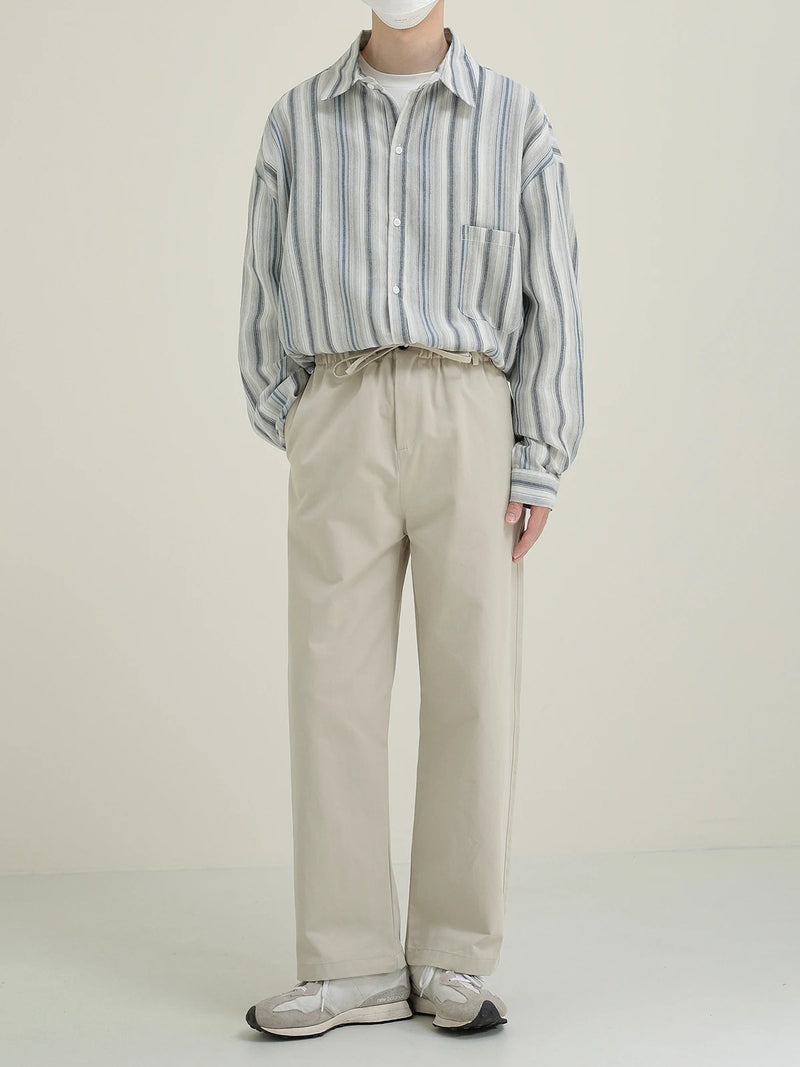 cotton casual pants men oversized retro straight pants men japanese streetwear hip hop loose wide leg pants mens trousers m 2xl unique default style 3970