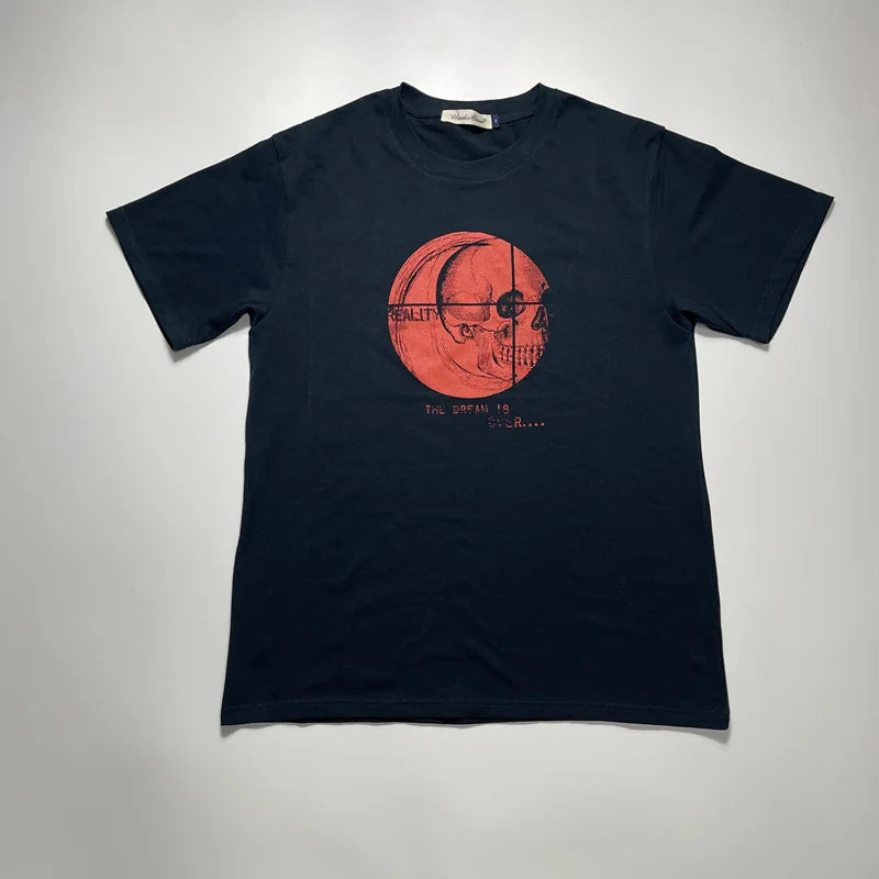 Glitchcore Chrome logo – High New 22 Men Undercover Skull Dream Over T Shirts T Shirt