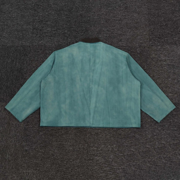 new 2023 gentleman men long season 6 kanye west stonewashed old denim baseball coats jackets abstract digital coat warm 498 2 - variant style 9b683c for streetwear fashion