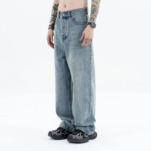 Wash old jeans