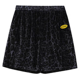 Harajuku Vintage t-shirt – Velvet Leopard Short Sleeve T Shirt Short Sets Summer Mens H