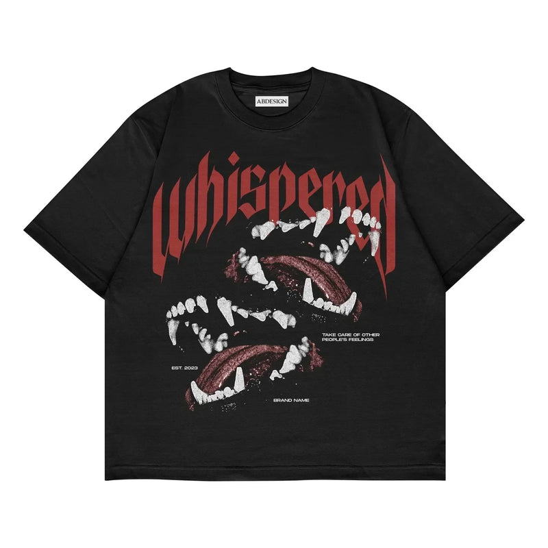 Y2K Manga Panel T-Shirt – Cry Scene Blur with Pastel Drip