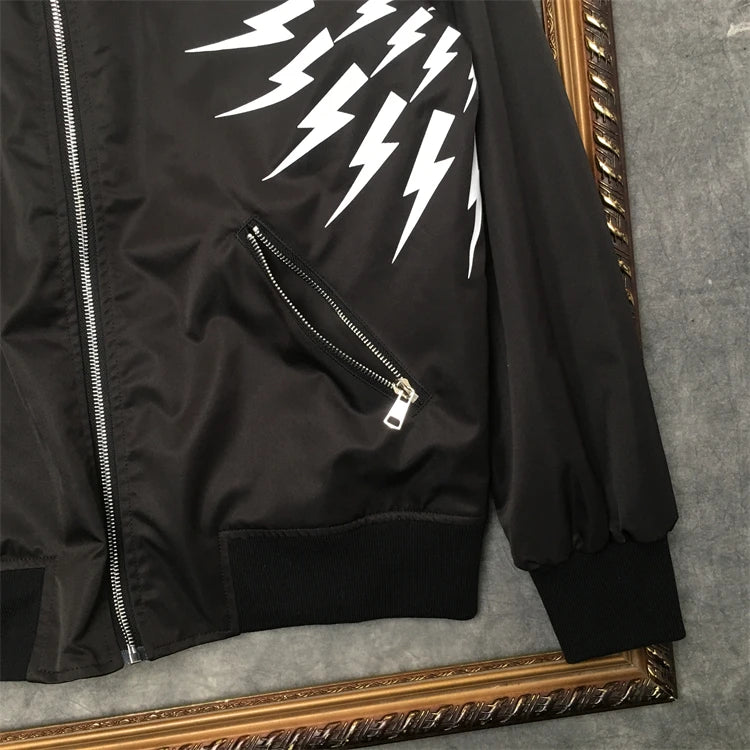 Windbreaker graffiti streetwear high fashion puffer fleece