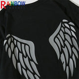 Sadcore Broken heart – Rainbowtouches Instock Breathable Plus Size Reflective Print