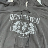 LED-inspired hoodie with futuristic robotic patterns