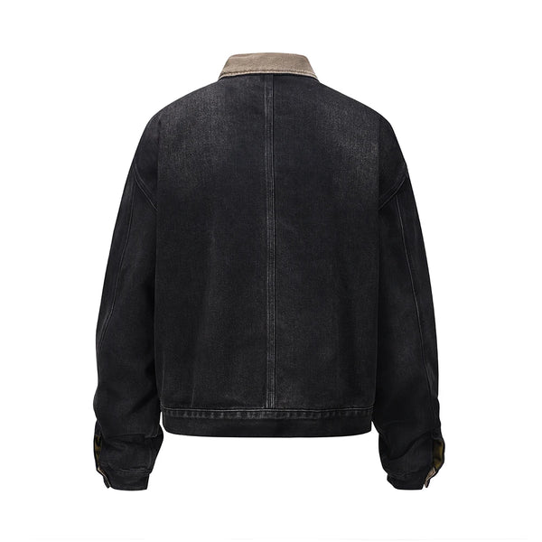 Minimalist vintage bomber nan quilted parka