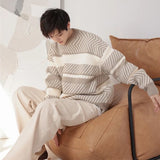 techwear street knit hoodie with oversized flame detail for urban fall winter outfits, street fashion menswear trend for seas