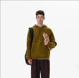 minimalist knit jumper, daily wear essential, trendy urban fashion top for men, layered streetwear look