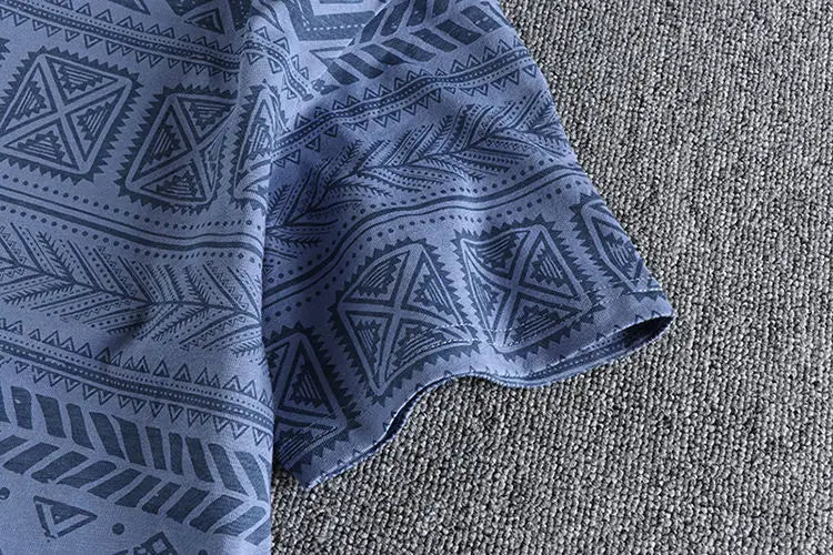 Y2k Tribal flame – Korean Summer Street Men And Women Trendy Personalized Print