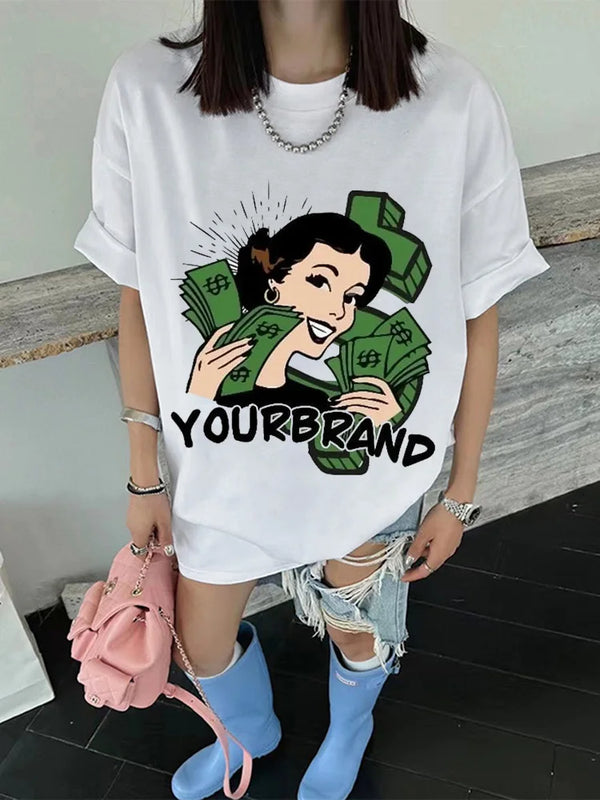 techwear anime layout tee with glitch flames and vapor strokes