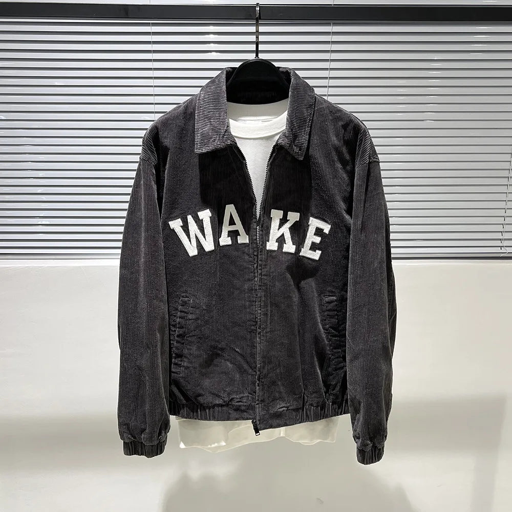 Hooded zip-up high fashion quilted streetwear parka