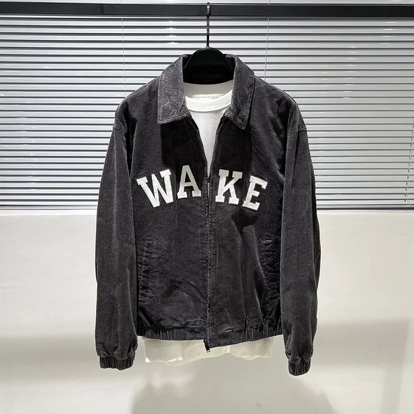 Hooded zip-up high fashion quilted streetwear parka