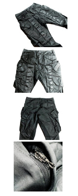 2022 multi pockets cargo pants hip hop tactical function pants casual joggers trousers streetwear unique joggers style 4539