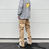 color washed denim mens jeans pants fashion graffiti patchwork loose biker red jeans streetwear hip hop casual straight pants unique jeans style 5182