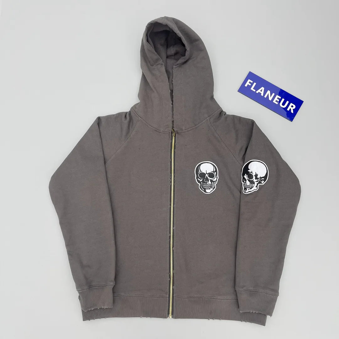 vaporwave crying character featuring new luxury 2022 skull head number nine face pullover hoodies hoody hooded sweatshirts velvet cotton thick fleece asian r086