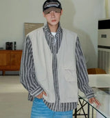 minimalist streetwear jacket, bold fashion piece, aesthetic