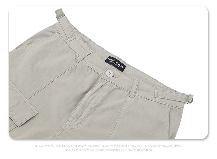 2024 autumn and winter new cargo pants unique cargo style 6212