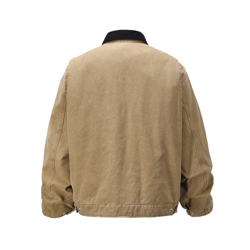 trendy coat featuring new 2023 clean fit men j97 detroit old washing multi workwear bomber coats jackets down coats shirts cotton warm winter 622 design – premium quality jacket for men