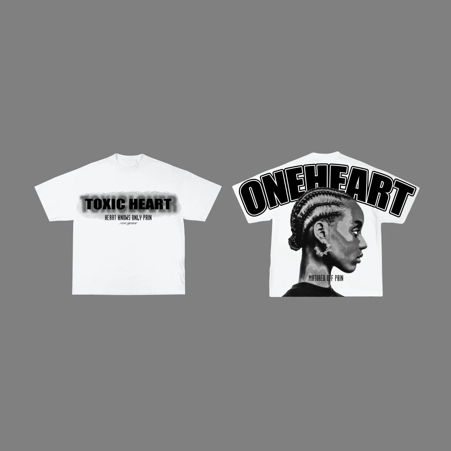Y2K bear tee with soft sparkle texture and oversized look