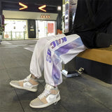 2025 new mens stripe tie dyesweatpants male casual jogger trousers hip hop korean streetwear drawstring pantalones hombre unique joggers style 3490