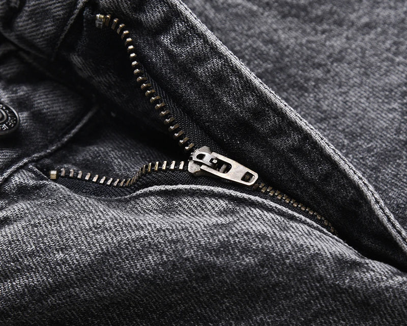 high street washed baggy casual jeans for men and women straight pockets denim pants oversized loose cargo trousers unique cargo style 3882