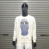 Black Rice White Ih Nom Uh Nit Hoodies Gold Necklace Masked Men Printi