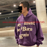 Autumn Winter New 2024 Vintage American Long Sleeved Hoodie Mens Heavy