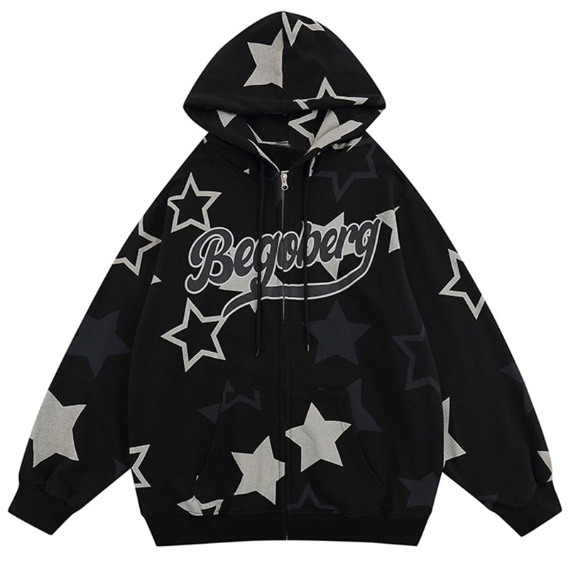 "Ice Castle" Graphic Unisex Streetwear Vintage Women Men Y2K Hoodie