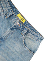 harajuku project womens low rise blue straight 2024 new wide leg pants denim jeans y2k mens vintage baggy trousers streetwear ripped baggy denim