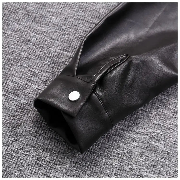 Retro hot girl camisole irregular big swing skirt short leather jacket coffee color set two piece sets womens outifits dress