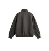 retro baseball outerwear, daily essential, men's streetwear fashion, trendy oversized fit, urban techwear design, modern hip 