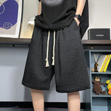 korean style niche casual shorts men summer workwear five point pants design trendy brand loose couple style retro sports pants summer street shorts