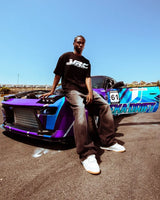 Trapwear Graphic tee – European And American New Racing Letter Printed Oversized Sh