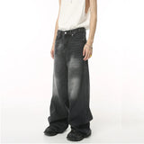 streetwear vintage y2k men s jeans black baggy trousers new wide leg denim pants hip hop harajuku distressed straight pants urban skinny jeans