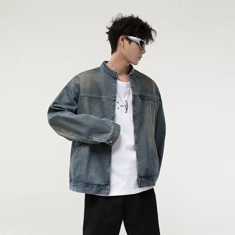 minimalist streetwear jacket, bold fashion piece, aesthetic