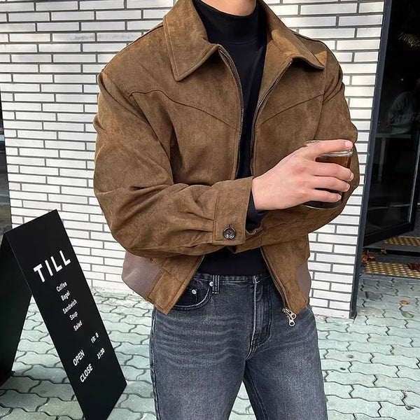 checkered bomber jacket, daily drip essential, men's streetwear fashion, oversized urban jacket, high quality cold-weather co