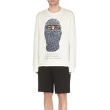 Black Rice White Ih Nom Uh Nit Hoodies Gold Necklace Masked Men Printi