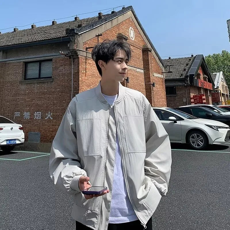 graphic winter jacket, 2025 streetwear trend, cool weather